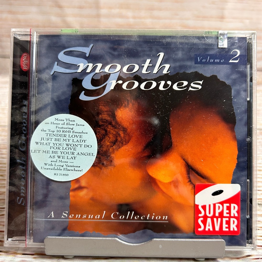 Smooth Grooves A Sensual Collection Volume 2 CD Rhino Records New Sealed